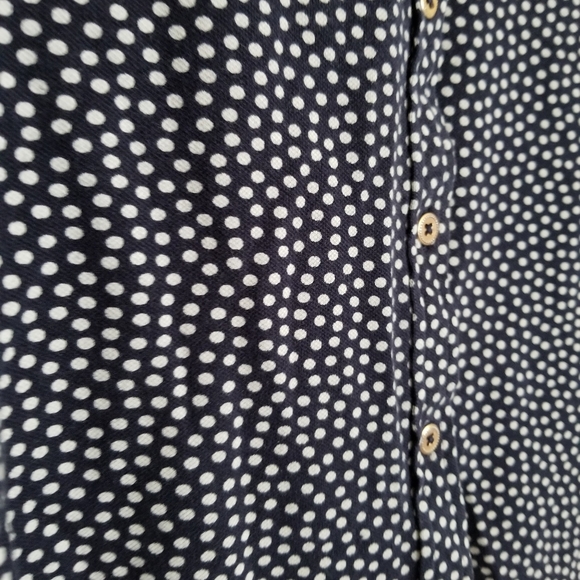 Polka Dot 3/4 Sleeve - Size M - Picture 2 of 3